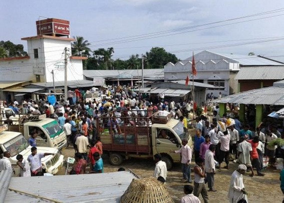 Teliamura: Wholesale vendors deprived of Government made market stalls Teliamura: Wholesale vendors deprived of Government made market stalls